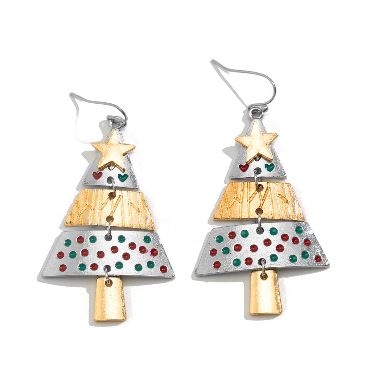 GOLD&SILK Christmas Earrings