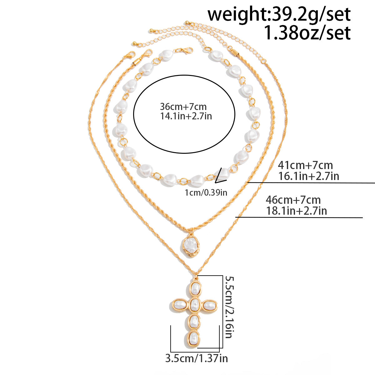 GOLD&SILK Jewelry Set